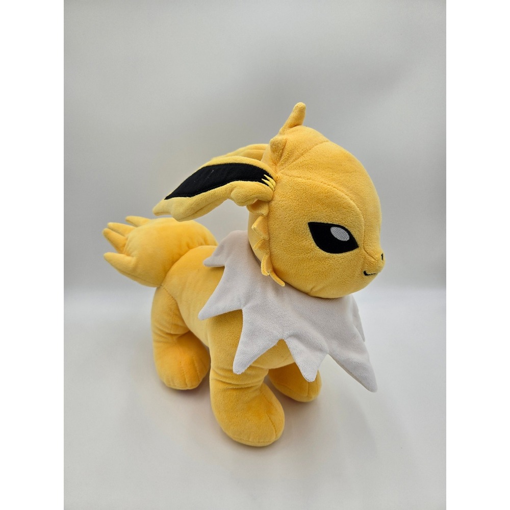 Build-A-Bear Pokemon Jolteon Plush 12 Inch Stuffed Animal Yellow Eevee Evolution